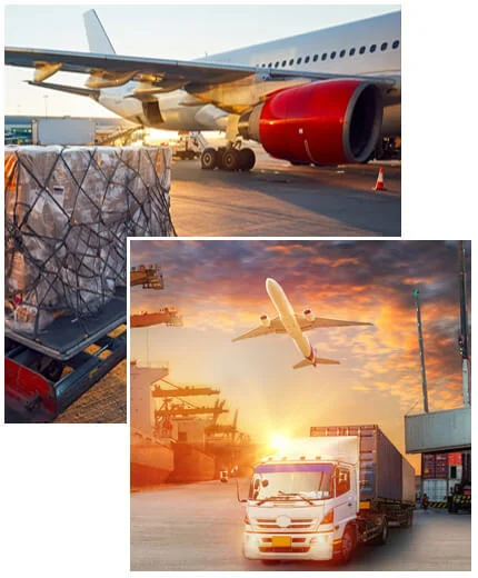 air containers to Pakistan